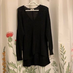 Black Tunic Sweater